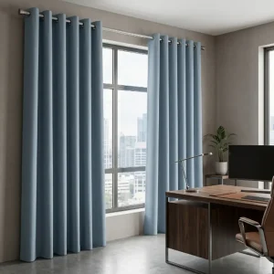 Harbor Powder Blue Curtain