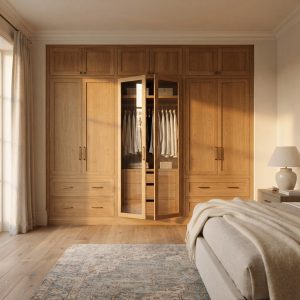 Oak Walk-In Wardrobe