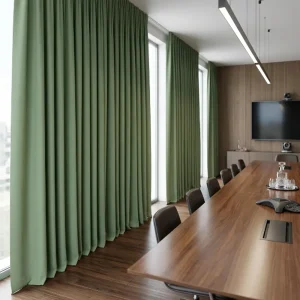 Blackout Olive Green Drapery