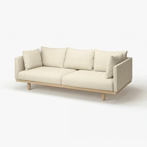 STOCKHOLM 2025, 3-seat sofa, Sundhamn beige