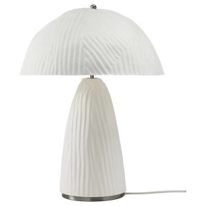 VINDKRAFT, Table lamp, white moulded paper pulp, 46 cm